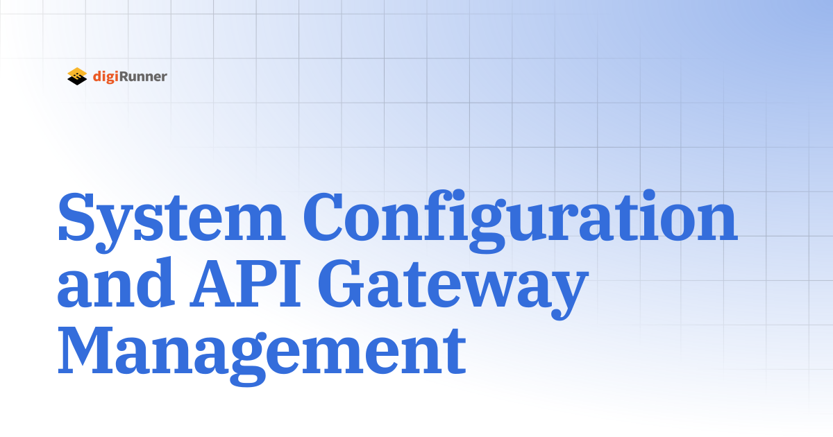 Apisystemconfig
